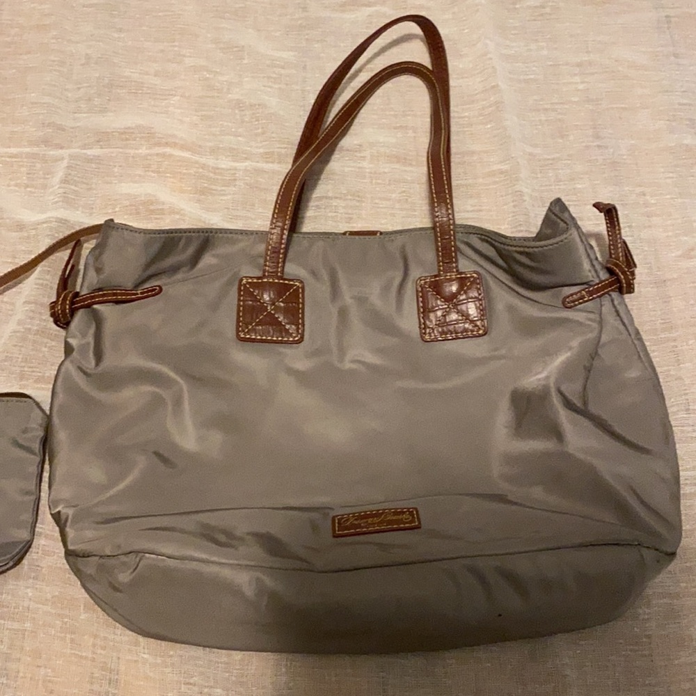 Dooney & Bourke purse with attached change purse - Picture 4 of 13